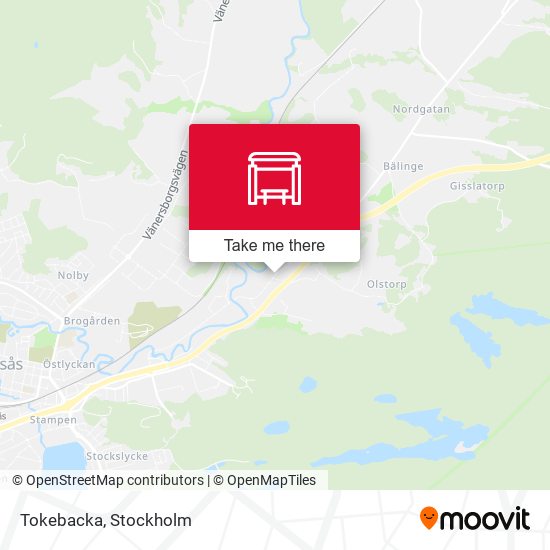 Tokebacka map