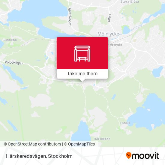 Hårskeredsvägen map