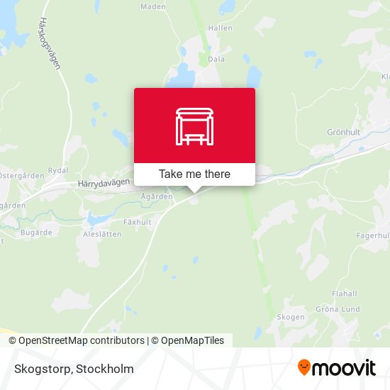 Skogstorp map