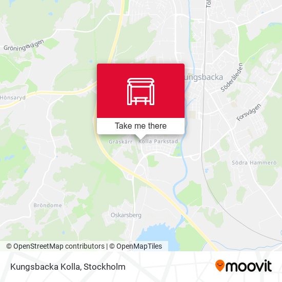 Kungsbacka Kolla map