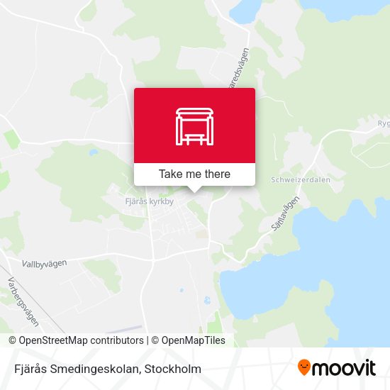 Fjärås Smedingeskolan map
