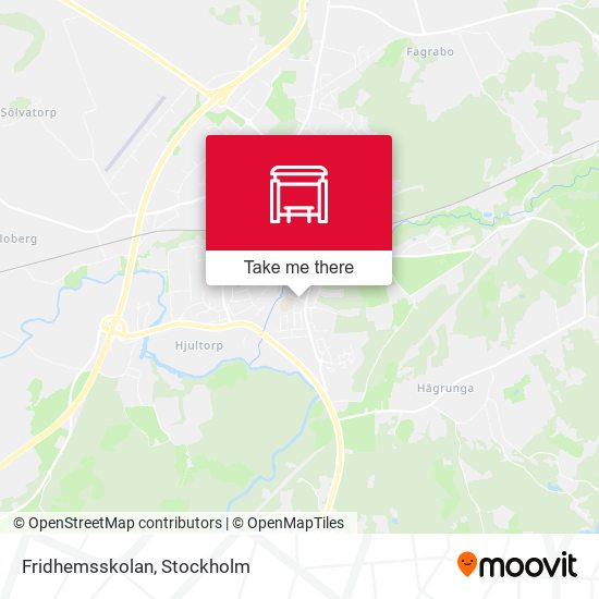 Fridhemsskolan map