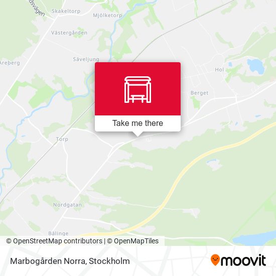 Marbogården Norra map
