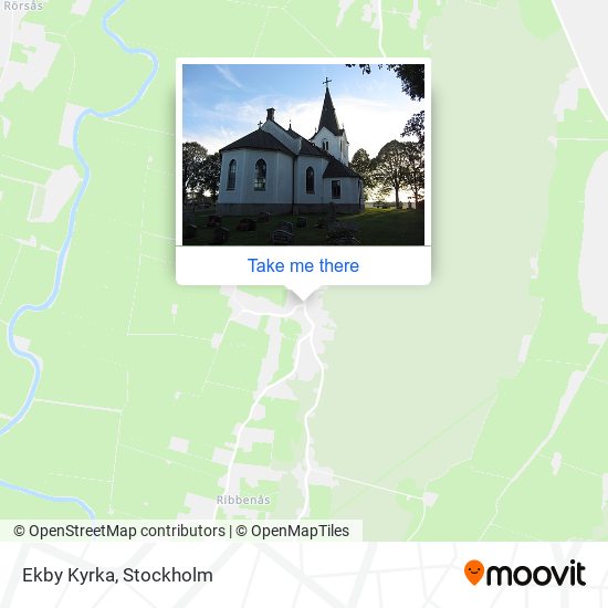 Ekby Kyrka map