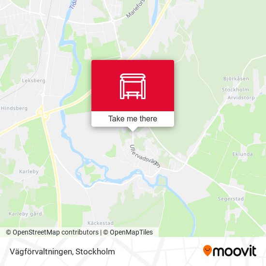 Vägförvaltningen map