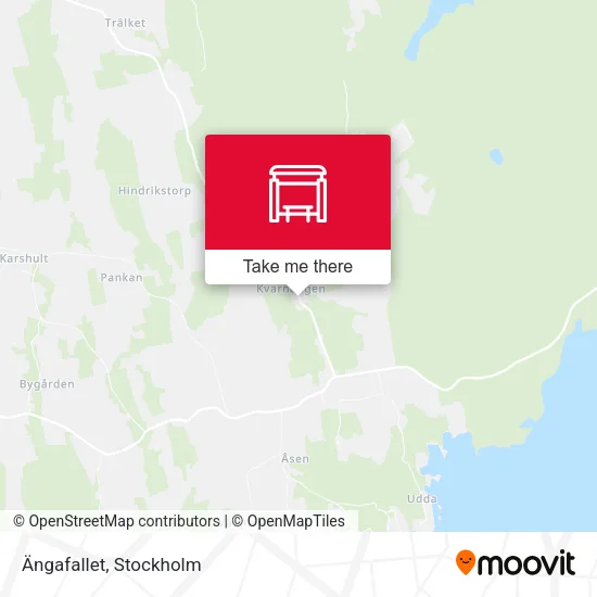Ängafallet map