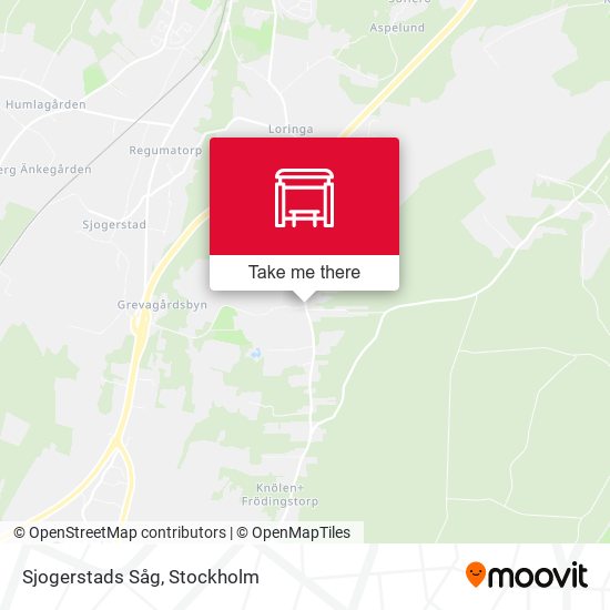 Sjogerstads Såg map