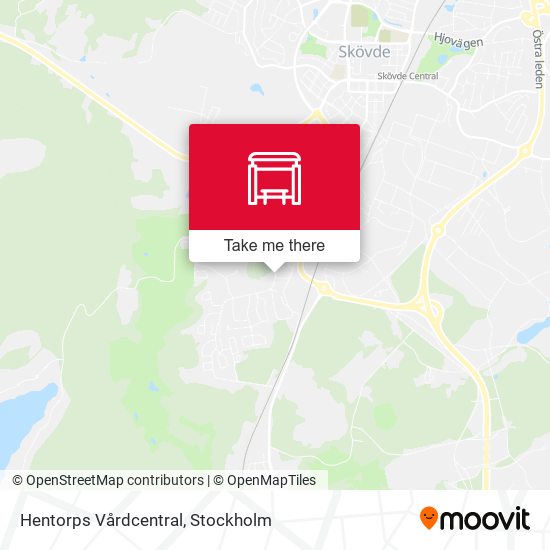 Hentorps Vårdcentral map