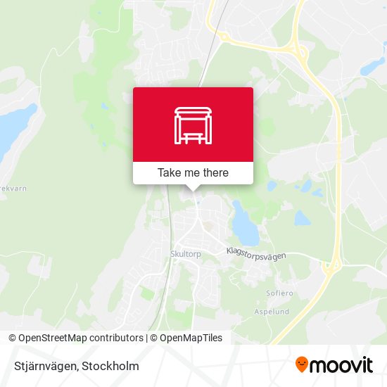 Stjärnvägen map