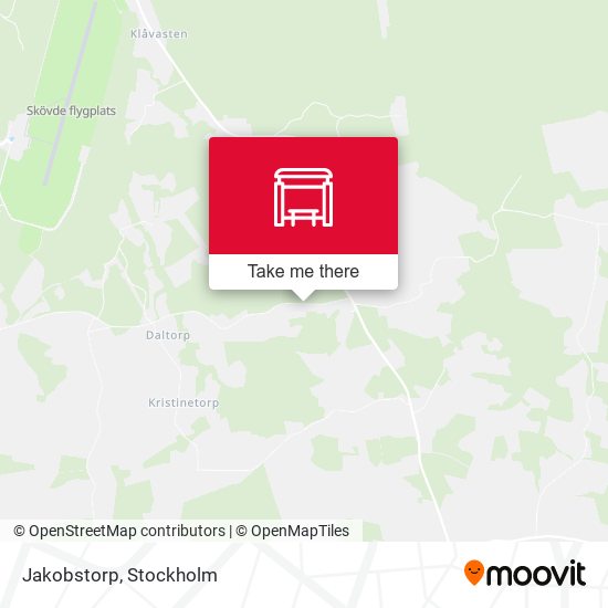 Jakobstorp map