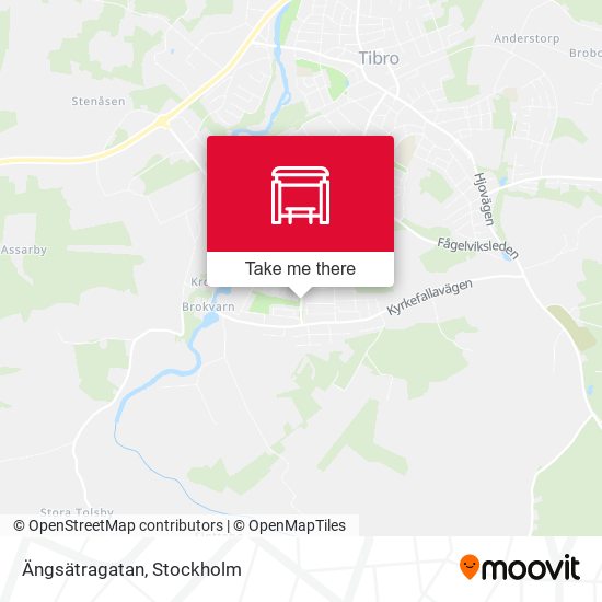 Ängsätragatan map