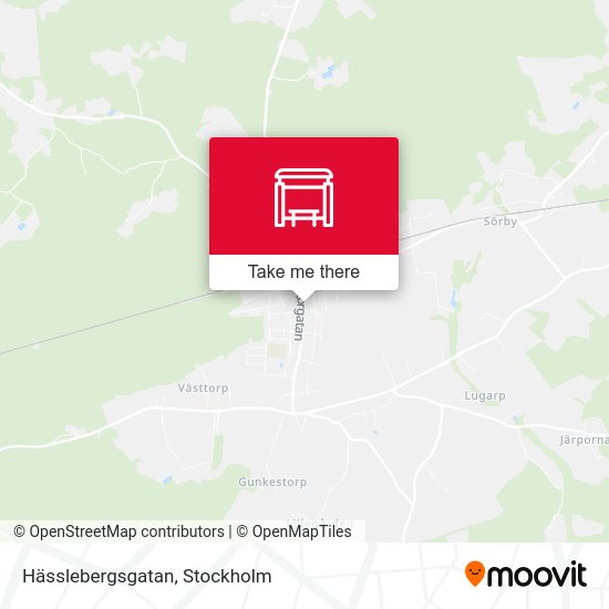 Hässlebergsgatan map