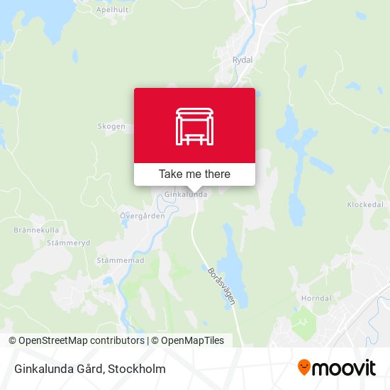 Ginkalunda Gård map
