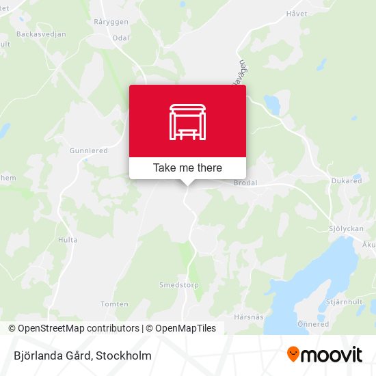 Björlanda Gård map