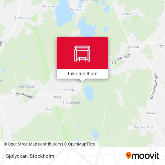 Sjölyckan map