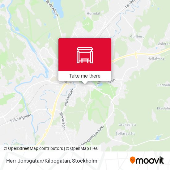 Herr Jonsgatan/Kilbogatan map