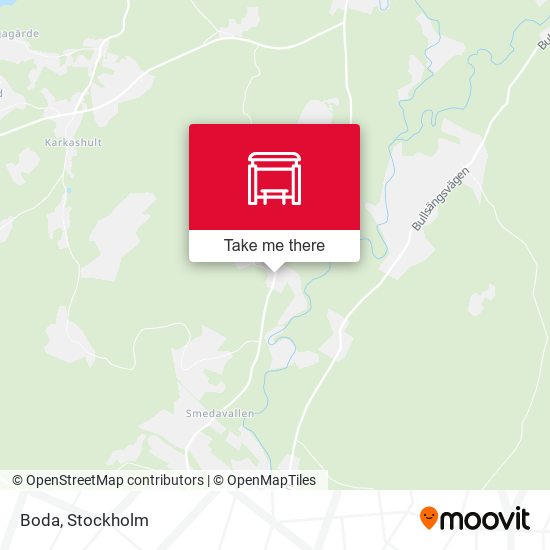 Boda map