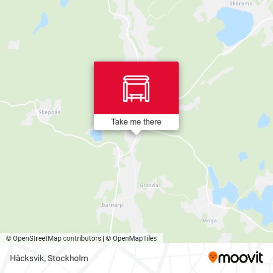 Håcksvik map