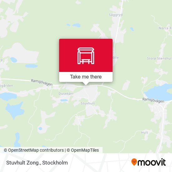 Stuvhult Zong. map