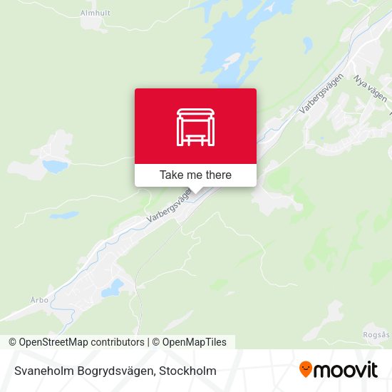 Svaneholm Bogrydsvägen map