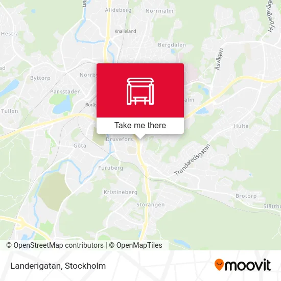 Landerigatan map