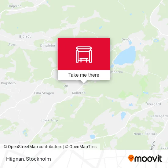 Hägnan map