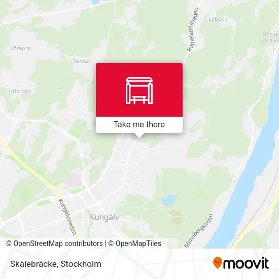 Skälebräcke map