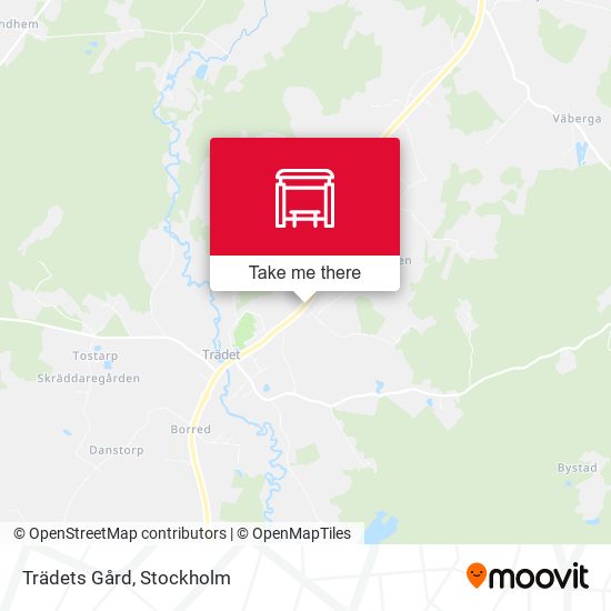 Trädets Gård map