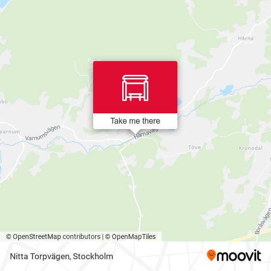 Nitta Torpvägen map