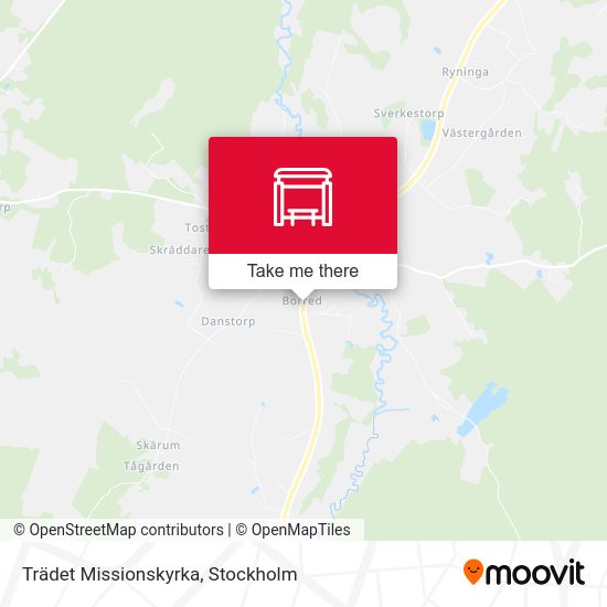 Trädet Missionskyrka map