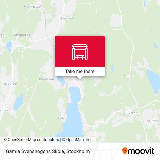 Gamla Svenshögens Skola map