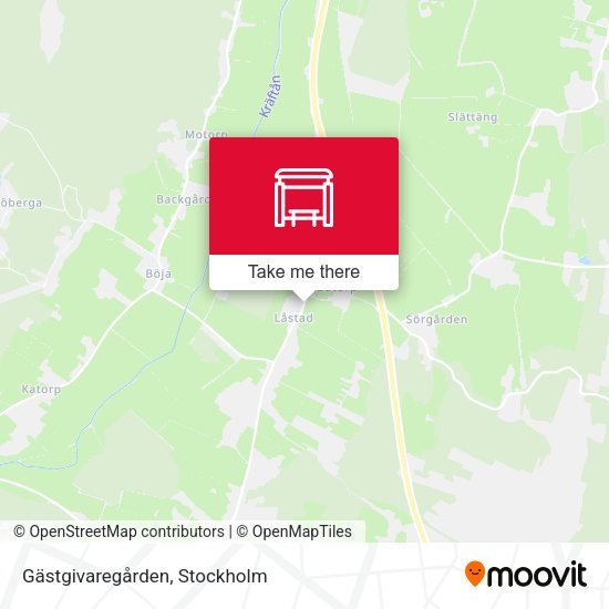 Gästgivaregården map