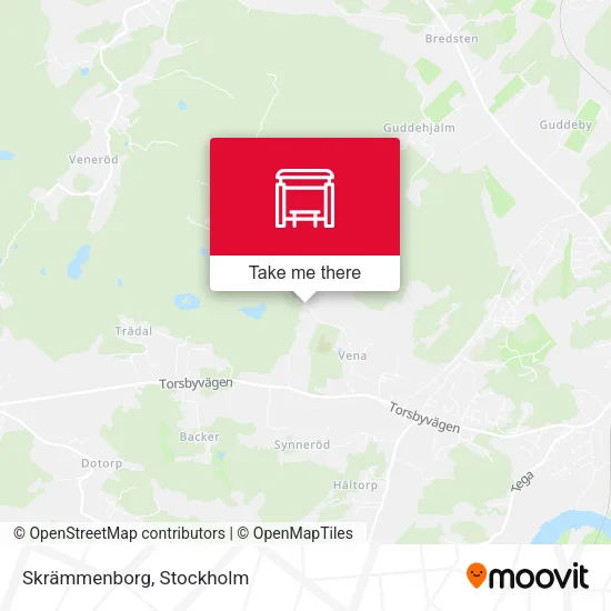 Skrämmenborg map