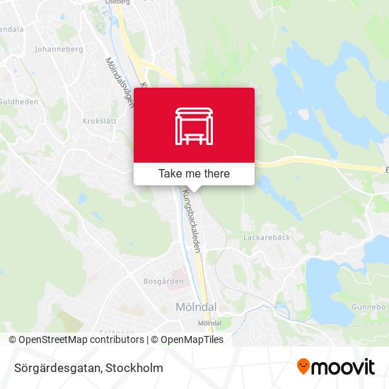 Sörgärdesgatan map