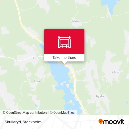 Skullaryd map