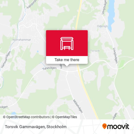 Torsvik Gammavägen map
