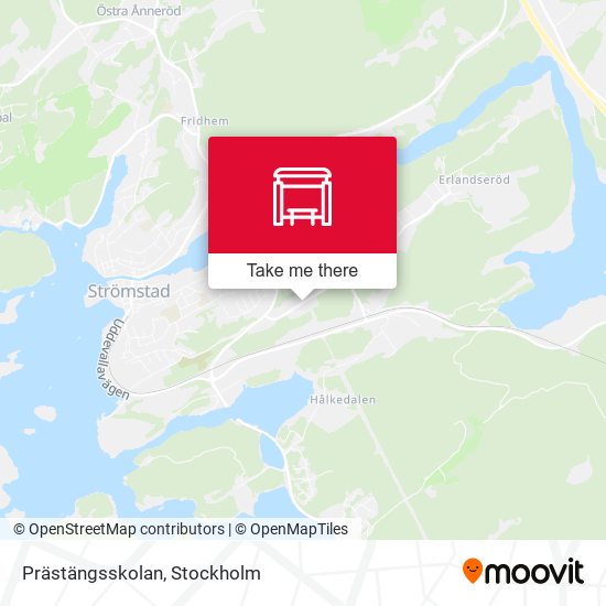 Prästängsskolan map
