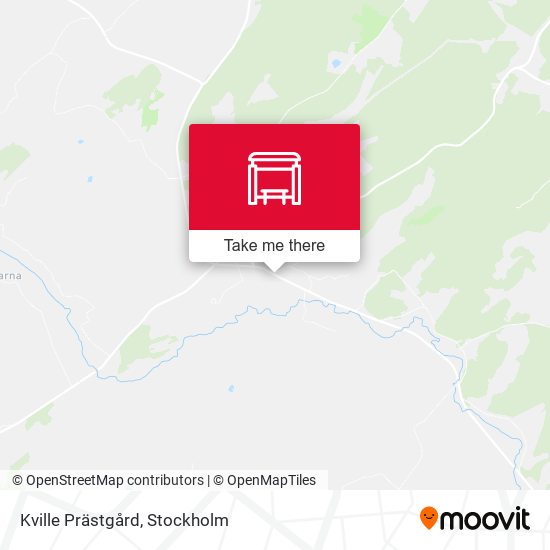 Kville Prästgård map