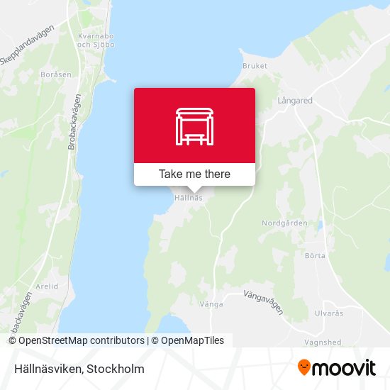 Hällnäsviken map