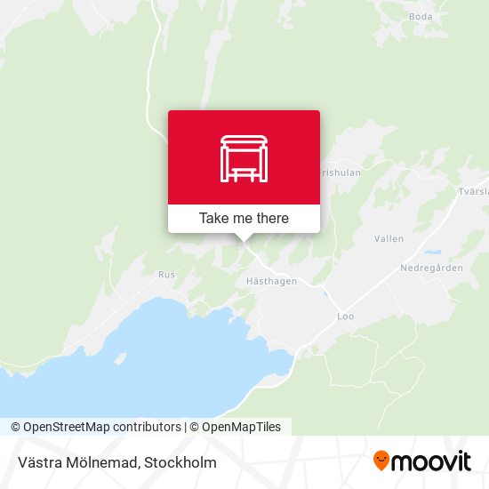 Västra Mölnemad map