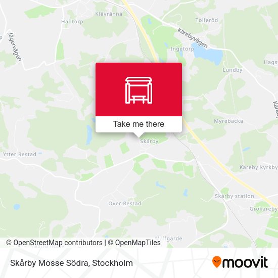 Skårby Mosse Södra map