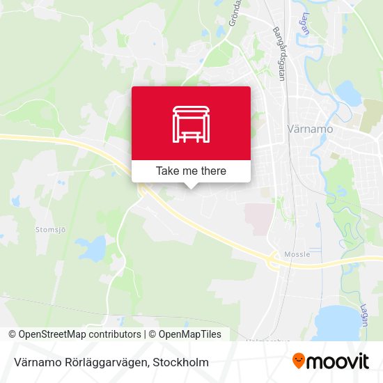 Värnamo Rörläggarvägen map