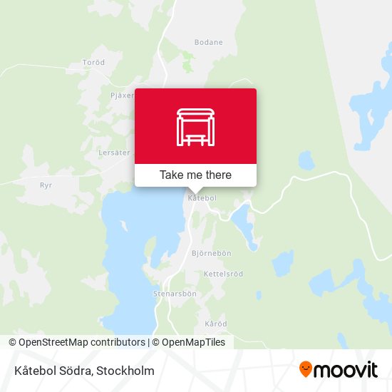 Kåtebol Södra map