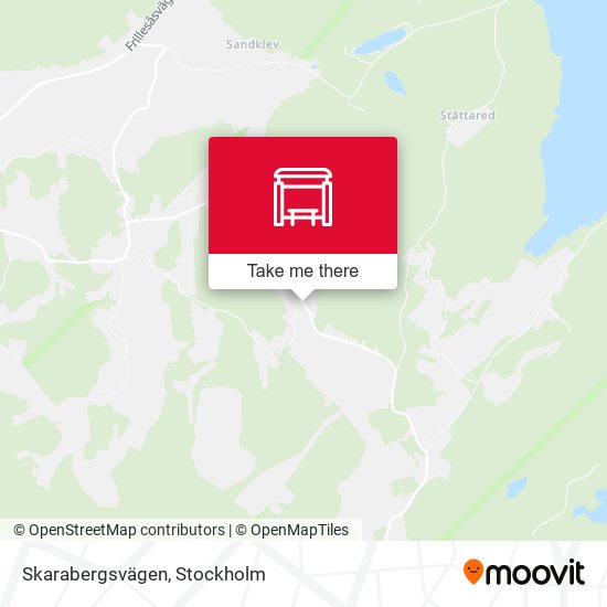 Skarabergsvägen map