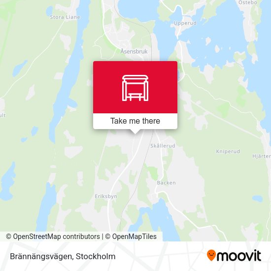 Brännängsvägen map