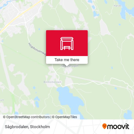 Sågbrodalen map