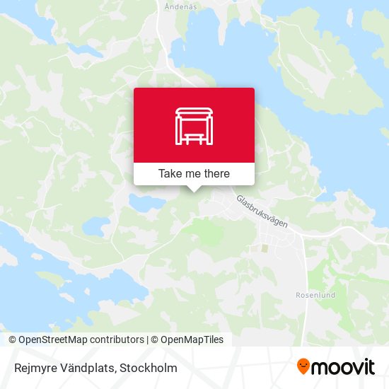 Rejmyre Vändplats map