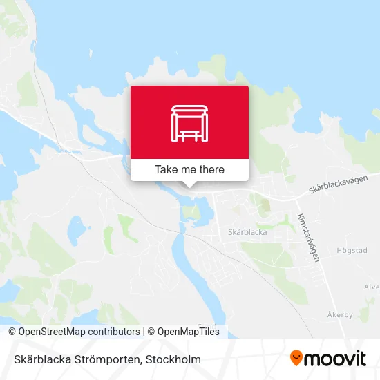 Skärblacka Strömporten map