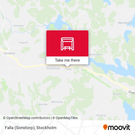 Falla (Sonstorp) map