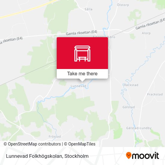 Lunnevad Folkhögskolan map